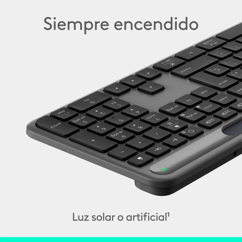 Klaviatuur ja Hiir Logitech 920-013760 Grafiithall hispaania QZERTY